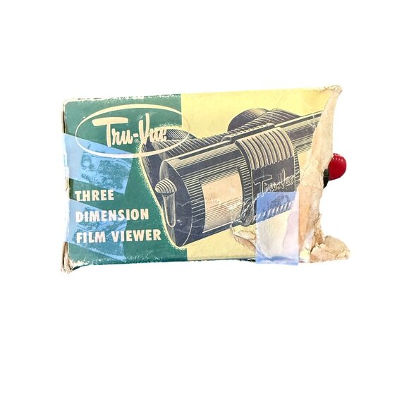 Vintage  WorkingTru-Vue 3 Dimension Film Viewer with film Made in U. S. A. - Picture 5 of 6